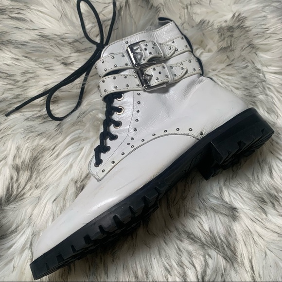 Rebecca Minkoff Jaiden stud combat boots size 8.5 - Picture 6 of 16